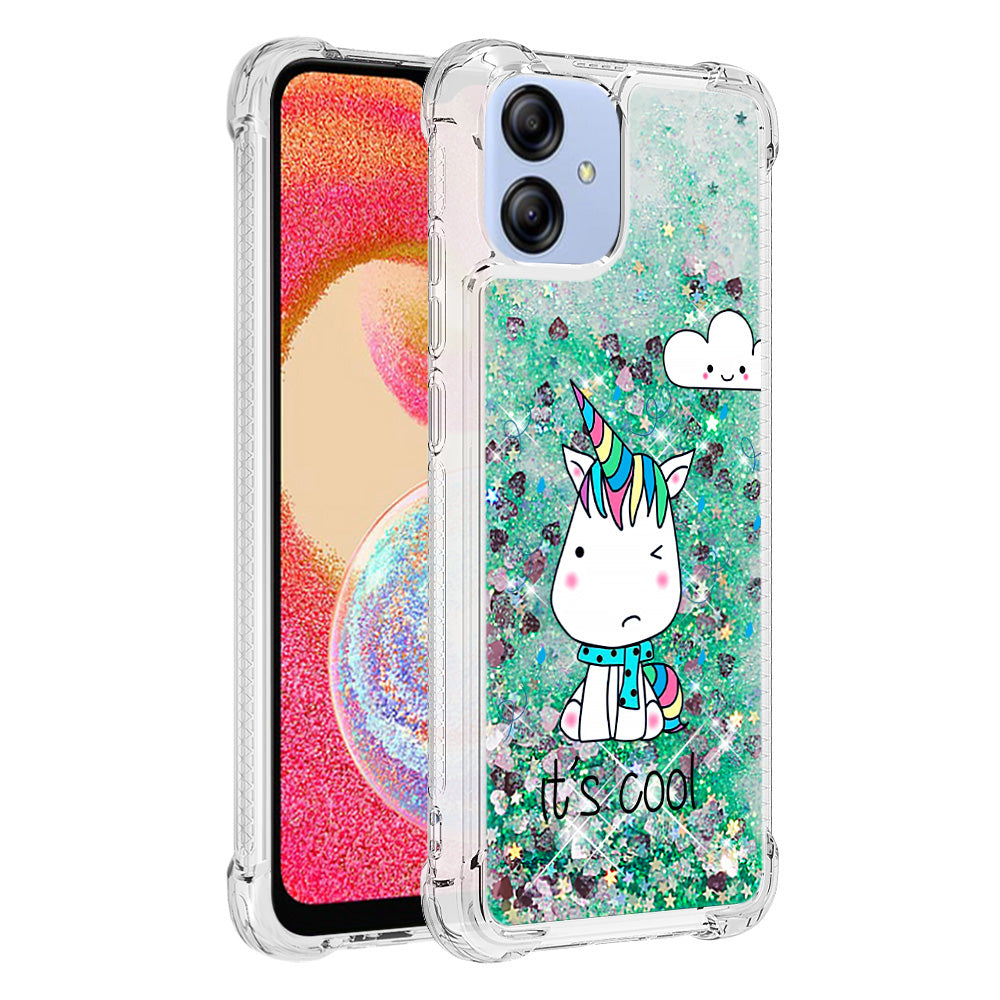 YB Quicksand Series-2 for Samsung Galaxy A04e 4G F04 4G M04 4G Liquid Quicksand Phone Case Pattern Printing Soft TPU Cover YB Quicksand Series-2 for Samsung Galaxy A04e 4G F04 4G M04 4G Liquid Quicksand Phone Case Pattern Printing Soft TPU Cover